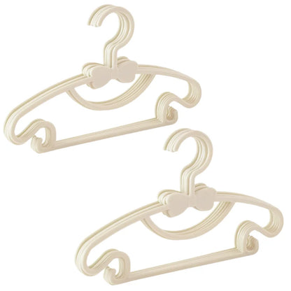 1/4/10Pcs Baby Hangers for  Plastic Kids Hangers for Nursery -Childrens Hangers - Great as Toddler or Infant Clothes Hangers