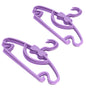 1/4/10Pcs Baby Hangers for  Plastic Kids Hangers for Nursery -Childrens Hangers - Great as Toddler or Infant Clothes Hangers