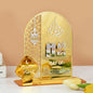 Acrylic Ramadan Countdown Calendar Gifts Day of Ramadan Calendar with Replacing Number 2025 Eid Mubarak Home Decoration Ornament