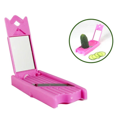 1pc Creative Kitchen Gadgets Manual Cutter Cucumber Slicer