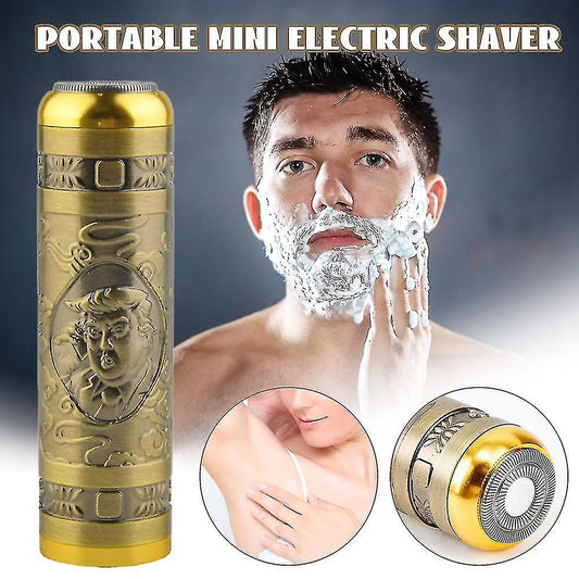 "On-the-Go Grooming: T8 Portable Mini Electric Shaver for Men"