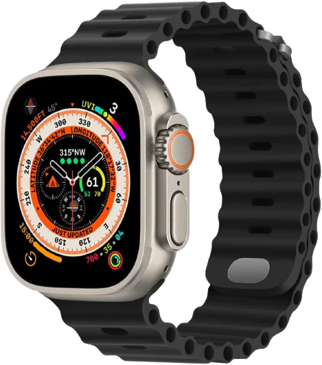 "Y60 Ultra Smart Watch | 7-in-1 Features | HD Display | BT Calling | Fitness Tracker (Multi-Color Straps)"
