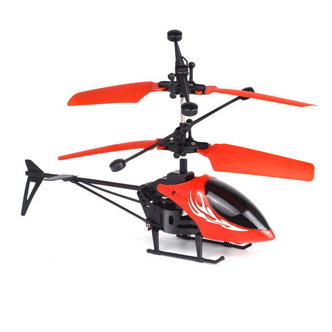Rechargeable Flying Hand Sensor Control Helicopter | Sensing Flight With Lights, Remote-controlled Aircraft, Withstanding Impact And Playing