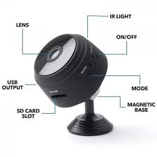 A9 Mini Camera Full Hd Camera 1080p Wifi (with Magnet Stand)