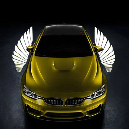 Angel Wing Light Dynamic Projection Lamp Universal Car Rear View Mirror Side Mirror (2 Pcs)
