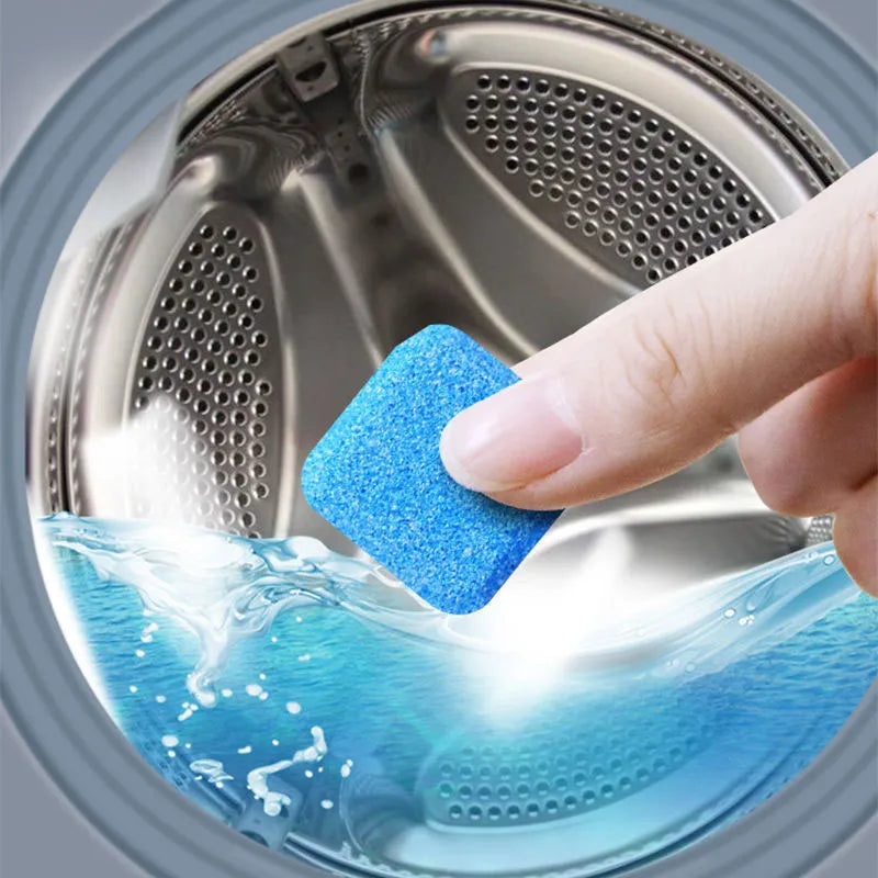 "12-Pack Washing Machine Cleaning Tablets"
