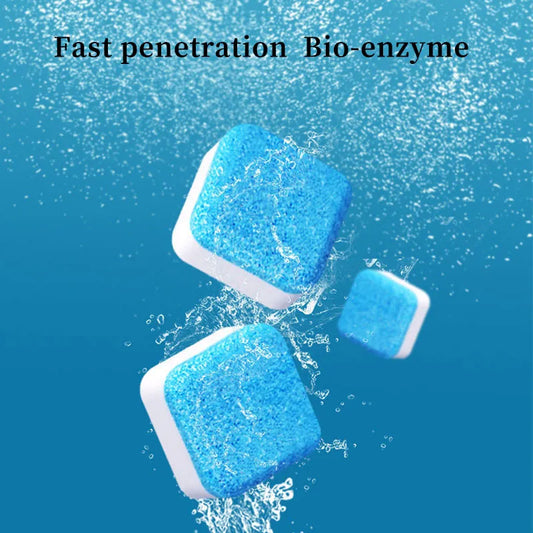 "12-Pack Washing Machine Cleaning Tablets"